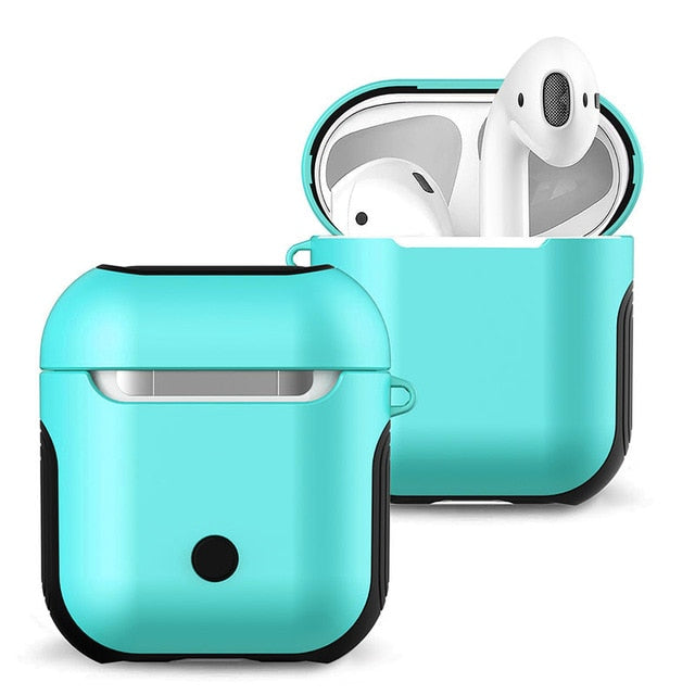 IKSNAIL Earphone Case For Apple AirPods Cover For True Wireless Bluetooth Headphone Air Pods Pouch Protective AirPod Accessories - Amzon World