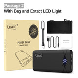 INIU 3A 10000mAh LED Power Bank Dual USB Portable Charger Powerbank For iPhone Xiaomi Mi Phone External Battery Pack Poverbank - Amzon World