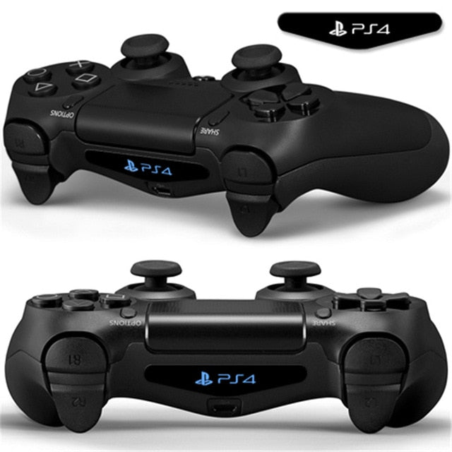 IVYUEEN 2 Pcs For Dualshock 4 PS4 DS4 Pro Slim Controller LED Light Bar Decal Sticker Cover for PlayStation 4 Control Game Skins - Amzon World