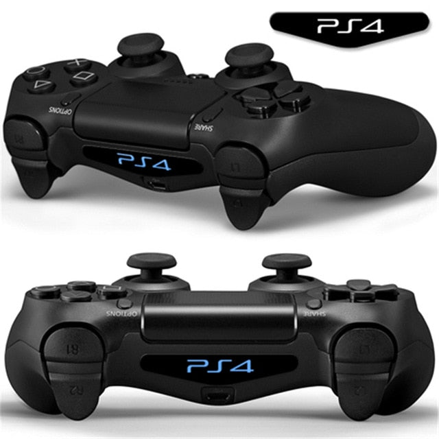 IVYUEEN 2 Pcs For Dualshock 4 PS4 DS4 Pro Slim Controller LED Light Bar Decal Sticker Cover for PlayStation 4 Control Game Skins - Amzon World