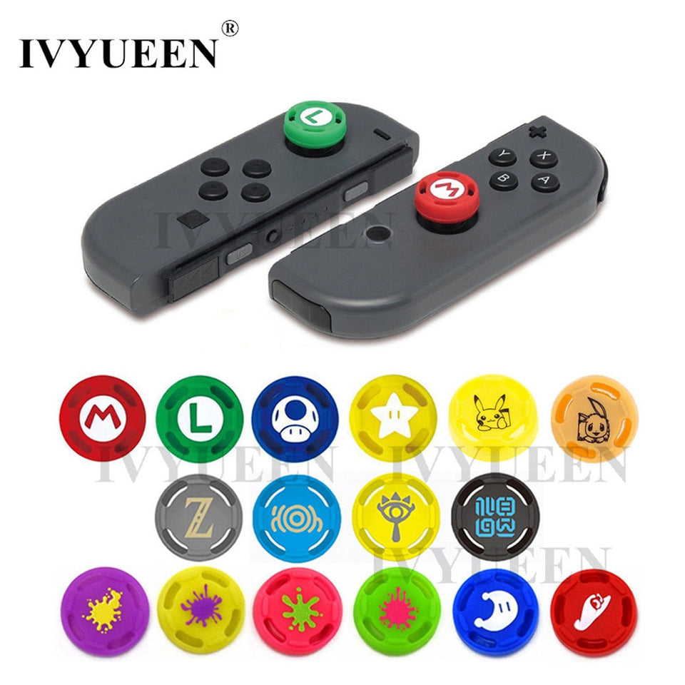 IVYUEEN 2 pcs for Joy Con Joystick Thumb Grip Cover Case Analog Stick Caps for Nintend Switch Lite Mini NS Joy-Con Controller - Amzon World