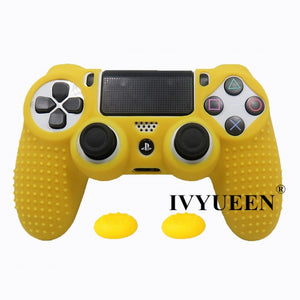 IVYUEEN 20 Colors Anti-slip Silicone Cover Skin Case for Sony PlayStation Dualshock 4 PS4 DS4 Pro Slim Controller & Stick Grip - Amzon World