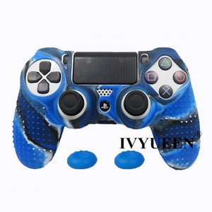 IVYUEEN 20 Colors Anti-slip Silicone Cover Skin Case for Sony PlayStation Dualshock 4 PS4 DS4 Pro Slim Controller & Stick Grip - Amzon World