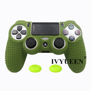 IVYUEEN 20 Colors Anti-slip Silicone Cover Skin Case for Sony PlayStation Dualshock 4 PS4 DS4 Pro Slim Controller & Stick Grip - Amzon World
