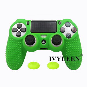 IVYUEEN 20 Colors Anti-slip Silicone Cover Skin Case for Sony PlayStation Dualshock 4 PS4 DS4 Pro Slim Controller & Stick Grip - Amzon World