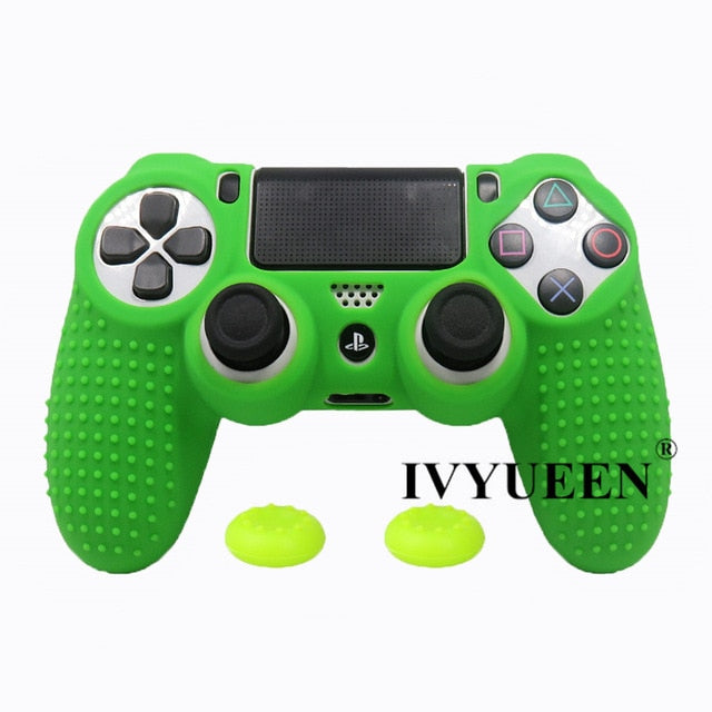 IVYUEEN 20 Colors Anti-slip Silicone Cover Skin Case for Sony PlayStation Dualshock 4 PS4 DS4 Pro Slim Controller & Stick Grip - Amzon World