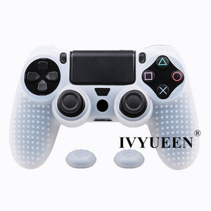 IVYUEEN 20 Colors Anti-slip Silicone Cover Skin Case for Sony PlayStation Dualshock 4 PS4 DS4 Pro Slim Controller & Stick Grip - Amzon World