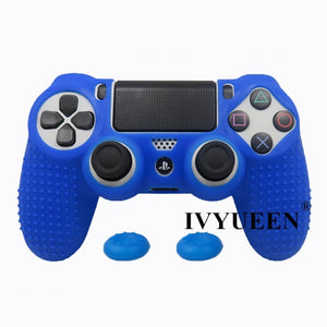 IVYUEEN 20 Colors Anti-slip Silicone Cover Skin Case for Sony PlayStation Dualshock 4 PS4 DS4 Pro Slim Controller & Stick Grip - Amzon World
