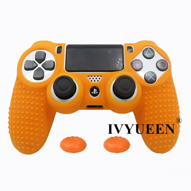 IVYUEEN 20 Colors Anti-slip Silicone Cover Skin Case for Sony PlayStation Dualshock 4 PS4 DS4 Pro Slim Controller & Stick Grip - Amzon World