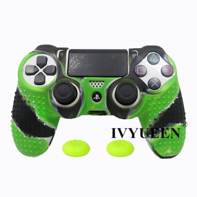 IVYUEEN 20 Colors Anti-slip Silicone Cover Skin Case for Sony PlayStation Dualshock 4 PS4 DS4 Pro Slim Controller & Stick Grip - Amzon World