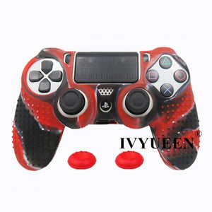 IVYUEEN 20 Colors Anti-slip Silicone Cover Skin Case for Sony PlayStation Dualshock 4 PS4 DS4 Pro Slim Controller & Stick Grip - Amzon World