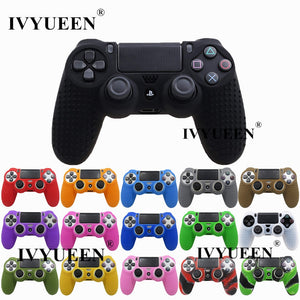 IVYUEEN 20 Colors Anti-slip Silicone Cover Skin Case for Sony PlayStation Dualshock 4 PS4 DS4 Pro Slim Controller & Stick Grip - Amzon World