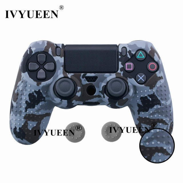 IVYUEEN 25 Colors Anti Slip Silicone Protective Skin Case For Sony PlayStation 4 PS4 DS4 Pro Slim Controller Thumb Grip Caps - Amzon World