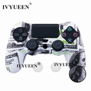IVYUEEN 25 Colors Anti Slip Silicone Protective Skin Case For Sony PlayStation 4 PS4 DS4 Pro Slim Controller Thumb Grip Caps - Amzon World