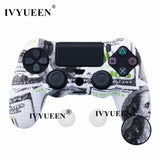 IVYUEEN 25 Colors Anti Slip Silicone Protective Skin Case For Sony PlayStation 4 PS4 DS4 Pro Slim Controller Thumb Grip Caps - Amzon World