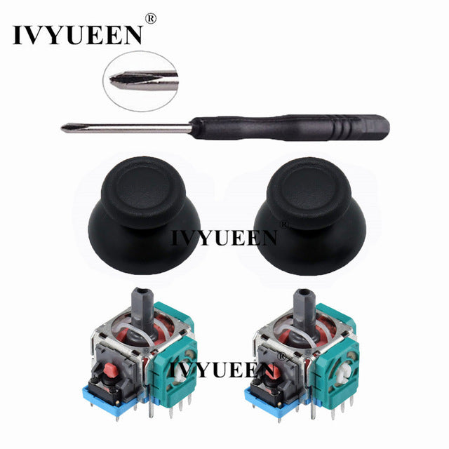 IVYUEEN 3D Analog Joystick Sensor Module Potentiometer & Thumb Stick for Sony PlayStation 4 PS4 Pro Slim Controller Repair Parts - Amzon World