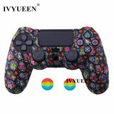 IVYUEEN 44 Colors Silicone Camo Protective Skin Case For Sony Dualshock 4 PS4 DS4 Pro Slim Controller Thumb Grips Joystick Caps - Amzon World