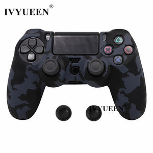 IVYUEEN 44 Colors Silicone Camo Protective Skin Case For Sony Dualshock 4 PS4 DS4 Pro Slim Controller Thumb Grips Joystick Caps - Amzon World