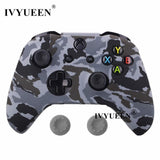 IVYUEEN Silicone Protective Skin Case for XBox One X S Controller Protector Water Transfer Printing Camouflage Cover Grips Caps - Amzon World