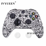 IVYUEEN Silicone Protective Skin Case for XBox One X S Controller Protector Water Transfer Printing Camouflage Cover Grips Caps - Amzon World
