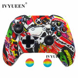 IVYUEEN Silicone Protective Skin Case for XBox One X S Controller Protector Water Transfer Printing Camouflage Cover Grips Caps - Amzon World