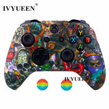 IVYUEEN Silicone Protective Skin Case for XBox One X S Controller Protector Water Transfer Printing Camouflage Cover Grips Caps - Amzon World