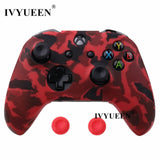 IVYUEEN Silicone Protective Skin Case for XBox One X S Controller Protector Water Transfer Printing Camouflage Cover Grips Caps - Amzon World