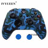 IVYUEEN Silicone Protective Skin Case for XBox One X S Controller Protector Water Transfer Printing Camouflage Cover Grips Caps - Amzon World