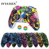 IVYUEEN Silicone Protective Skin Case for XBox One X S Controller Protector Water Transfer Printing Camouflage Cover Grips Caps - Amzon World
