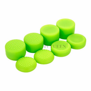 IVYUEEN Soft Silicone Rubber Case For Sony PlayStation Dualshock 4 PS4 DS4 Pro Slim Controller Skin Cover + 2 Thumb Grips Caps - Amzon World