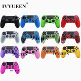 IVYUEEN Soft Silicone Rubber Case For Sony PlayStation Dualshock 4 PS4 DS4 Pro Slim Controller Skin Cover + 2 Thumb Grips Caps - Amzon World