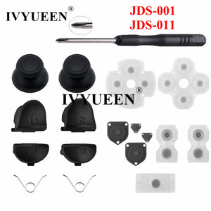 IVYUEEN for Dualshock 4 PS4 PRO Slim Controller L1 R1 L2 R2 Trigger Buttons Analog Stick + Conductive Rubber Button Repair Parts - Amzon World