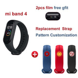 In Stock New Xiaomi mi band 4 Smart Miband 4 50M Waterpproof Heart Rate Fintess AMOLED Color Screen Band4 Miband4 Clock Bracelet - Amzon World