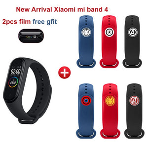 In Stock New Xiaomi mi band 4 Smart Miband 4 50M Waterpproof Heart Rate Fintess AMOLED Color Screen Band4 Miband4 Clock Bracelet - Amzon World