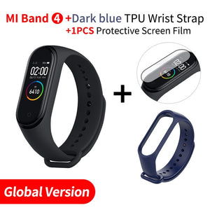In Stock Original Xiaomi Mi Band 4 Smart Band4 Wristband Fitness Bracelet Music Bracelet Bluetooth 5.0 AMOLED Color Touch Screen - Amzon World