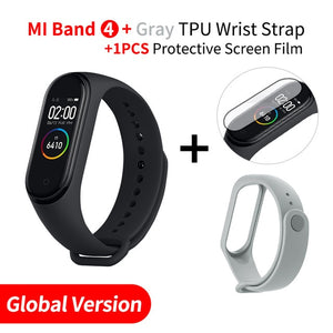 In Stock Original Xiaomi Mi Band 4 Smart Band4 Wristband Fitness Bracelet Music Bracelet Bluetooth 5.0 AMOLED Color Touch Screen - Amzon World