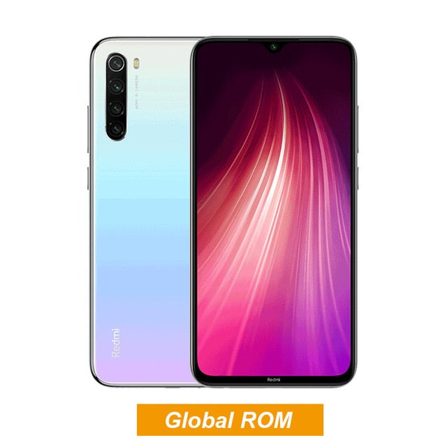 In stock Global ROM Xiaomi Redmi Note 8 4GB 64G 48MP Quad Camera Smartphone Snapdragon 665 Octa Core 6.3" FHD Screen 4000mAh - Amzon World