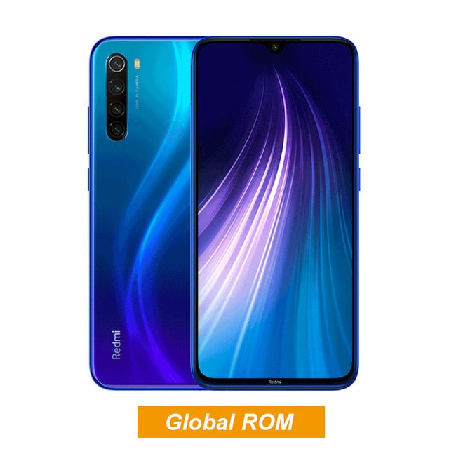 In stock Global ROM Xiaomi Redmi Note 8 4GB 64G 48MP Quad Camera Smartphone Snapdragon 665 Octa Core 6.3" FHD Screen 4000mAh - Amzon World