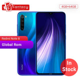 In stock Global ROM Xiaomi Redmi Note 8 4GB 64G 48MP Quad Camera Smartphone Snapdragon 665 Octa Core 6.3" FHD Screen 4000mAh - Amzon World