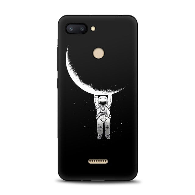JURCHEN Silicone Case For Xiaomi Redmi 6 Case For Xiaomi Redmi 6A 6 A Cartoon Soft TPU Cute Back Cover For Xiomi Redmi6 6A Case - Amzon World