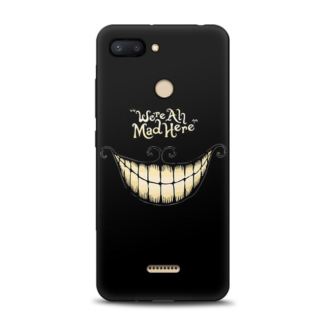 JURCHEN Silicone Case For Xiaomi Redmi 6 Case For Xiaomi Redmi 6A 6 A Cartoon Soft TPU Cute Back Cover For Xiomi Redmi6 6A Case - Amzon World