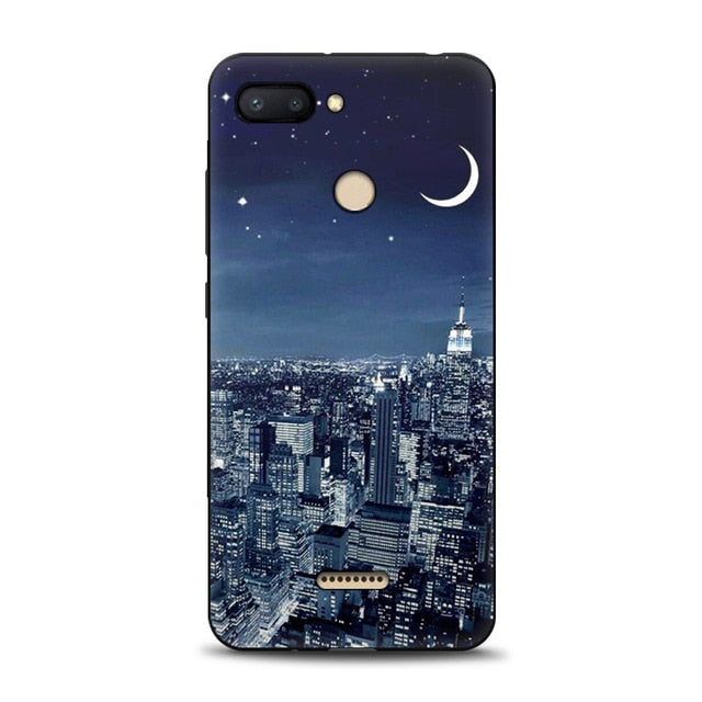 JURCHEN Silicone Case For Xiaomi Redmi 6 Case For Xiaomi Redmi 6A 6 A Cartoon Soft TPU Cute Back Cover For Xiomi Redmi6 6A Case - Amzon World