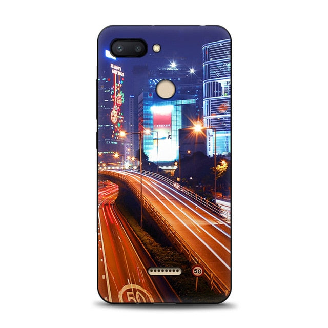 JURCHEN Silicone Case For Xiaomi Redmi 6 Case For Xiaomi Redmi 6A 6 A Cartoon Soft TPU Cute Back Cover For Xiomi Redmi6 6A Case - Amzon World