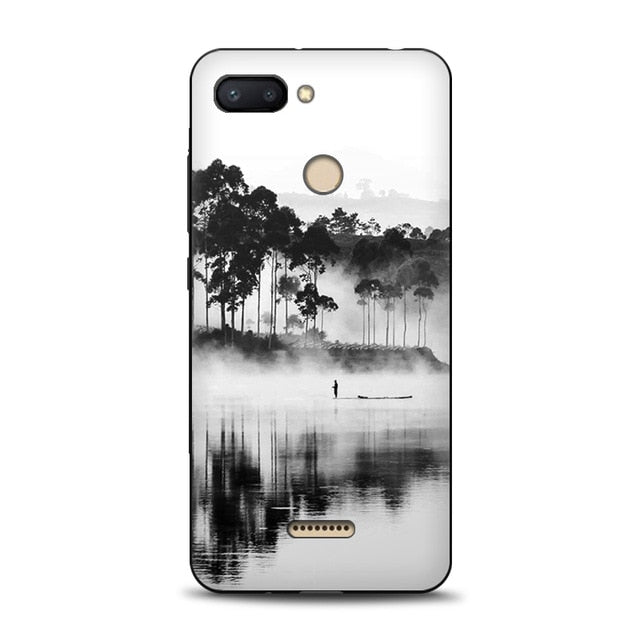 JURCHEN Silicone Case For Xiaomi Redmi 6 Case For Xiaomi Redmi 6A 6 A Cartoon Soft TPU Cute Back Cover For Xiomi Redmi6 6A Case - Amzon World