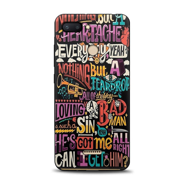 JURCHEN Silicone Case For Xiaomi Redmi 6 Case For Xiaomi Redmi 6A 6 A Cartoon Soft TPU Cute Back Cover For Xiomi Redmi6 6A Case - Amzon World