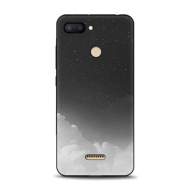 JURCHEN Silicone Case For Xiaomi Redmi 6 Case For Xiaomi Redmi 6A 6 A Cartoon Soft TPU Cute Back Cover For Xiomi Redmi6 6A Case - Amzon World