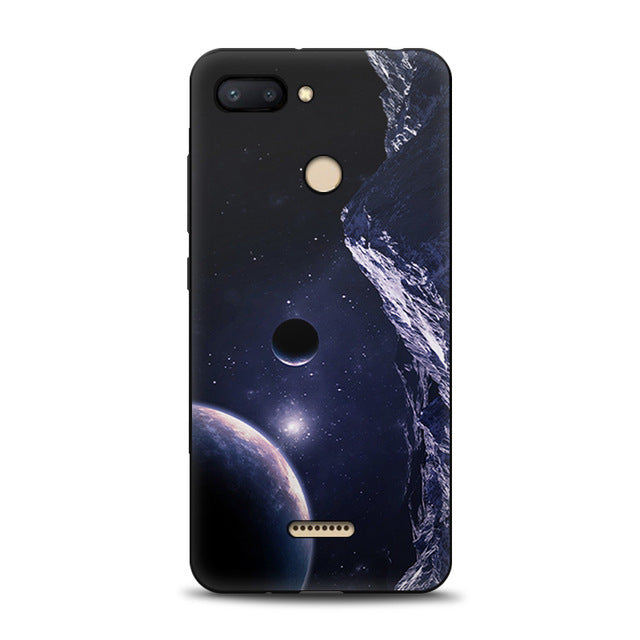 JURCHEN Silicone Case For Xiaomi Redmi 6 Case For Xiaomi Redmi 6A 6 A Cartoon Soft TPU Cute Back Cover For Xiomi Redmi6 6A Case - Amzon World