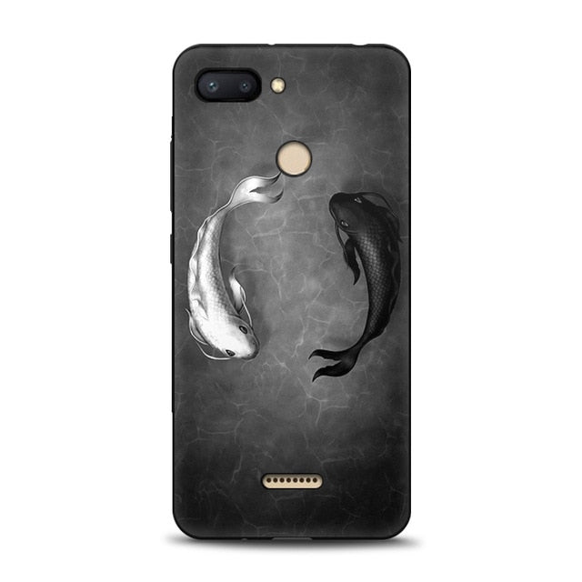 JURCHEN Silicone Case For Xiaomi Redmi 6 Case For Xiaomi Redmi 6A 6 A Cartoon Soft TPU Cute Back Cover For Xiomi Redmi6 6A Case - Amzon World