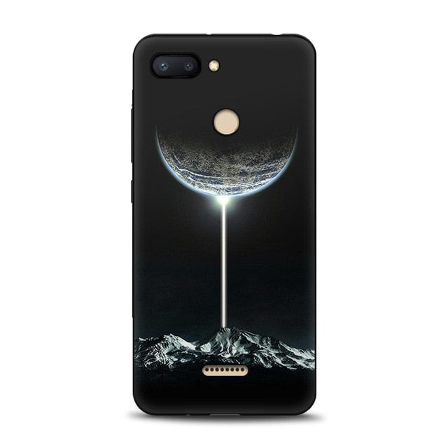 JURCHEN Silicone Case For Xiaomi Redmi 6 Case For Xiaomi Redmi 6A 6 A Cartoon Soft TPU Cute Back Cover For Xiomi Redmi6 6A Case - Amzon World