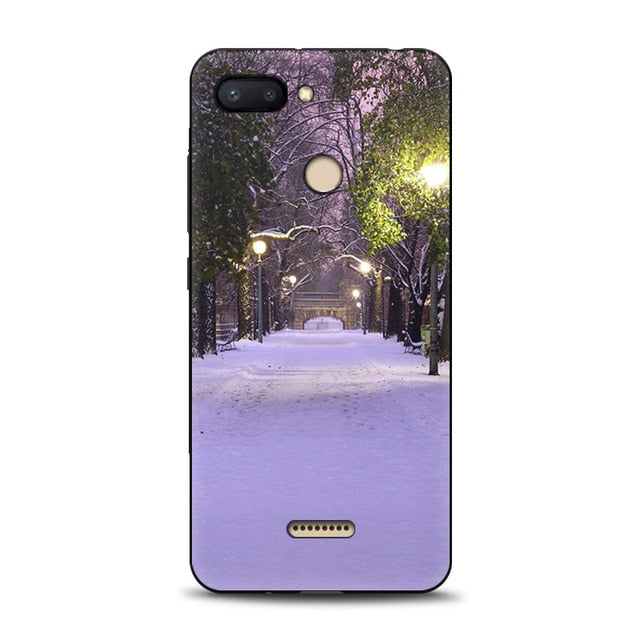 JURCHEN Silicone Case For Xiaomi Redmi 6 Case For Xiaomi Redmi 6A 6 A Cartoon Soft TPU Cute Back Cover For Xiomi Redmi6 6A Case - Amzon World